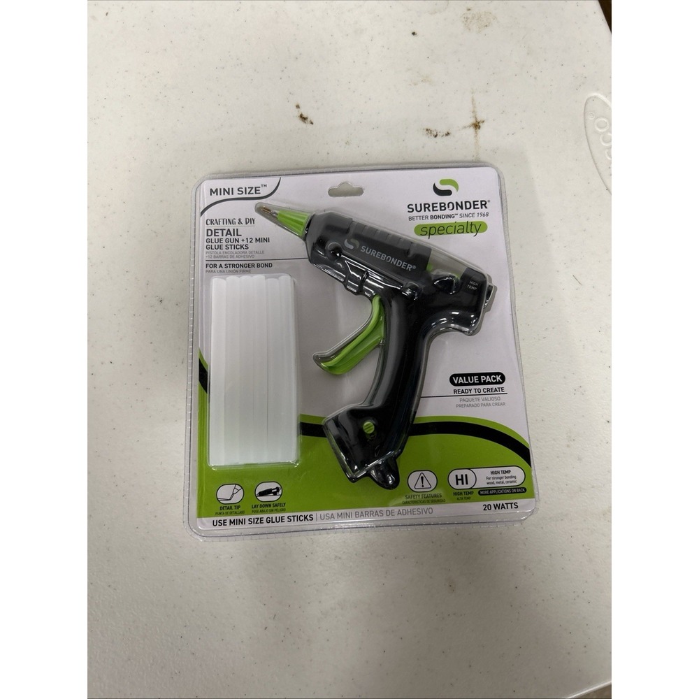 Surebonder H-195FKITW-N 20 Watt Mini Size High Temp Detail Tip Glue Gun